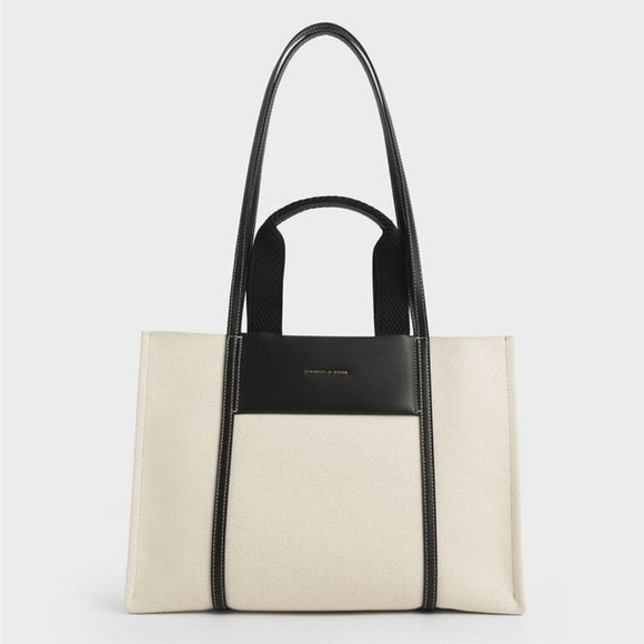 Shalia Canvas Tote Bag - Multi - Picture 1 of 5